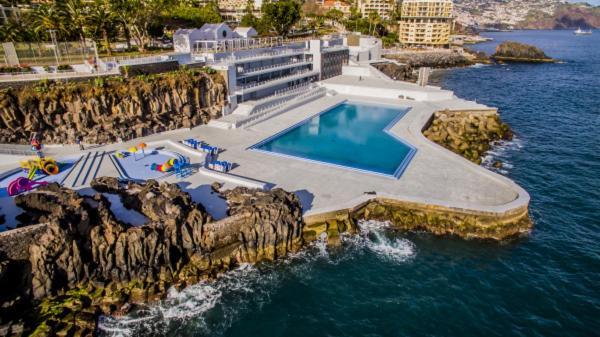 Stylish Apartment With Balcony And Amazing Views Over Funchal And The Sea Exteriör bild